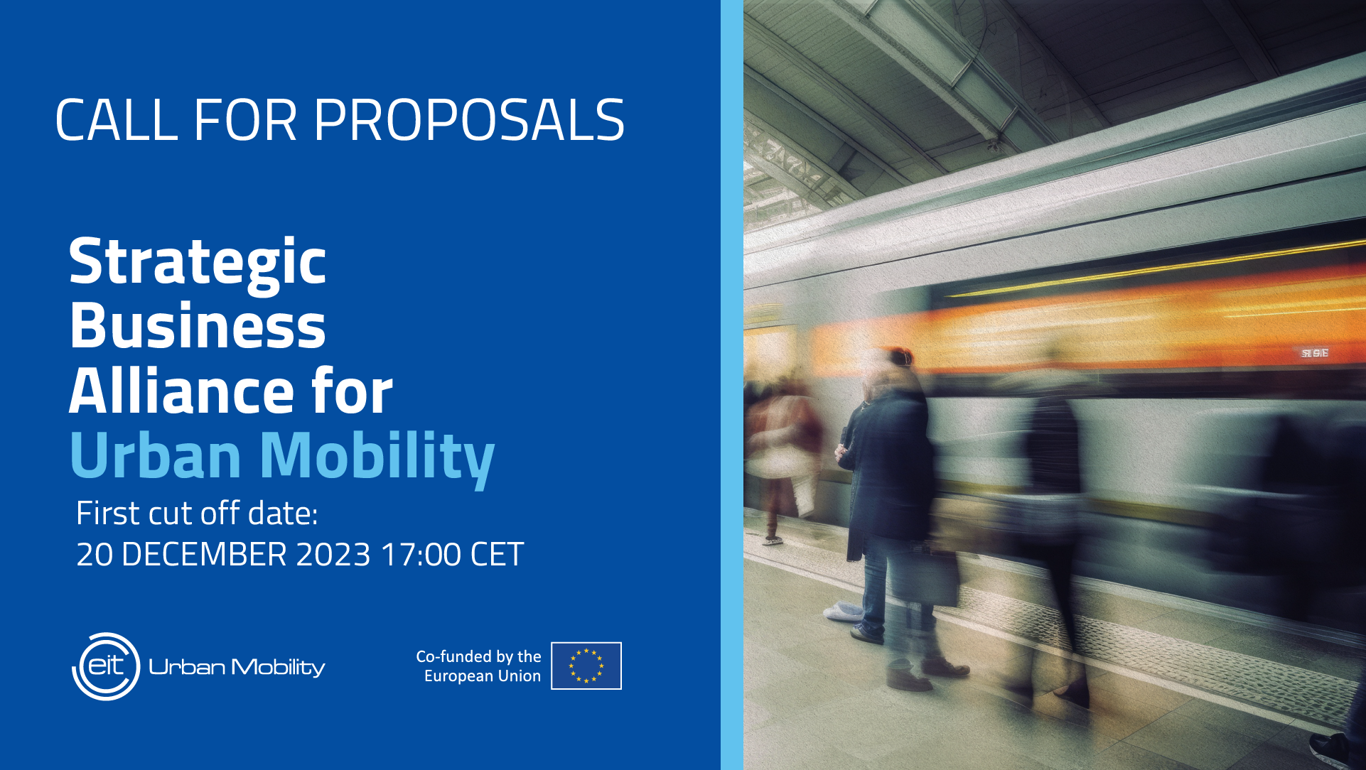 Strategic Business Alliance for Urban Mobility – E&S Permanently Open call